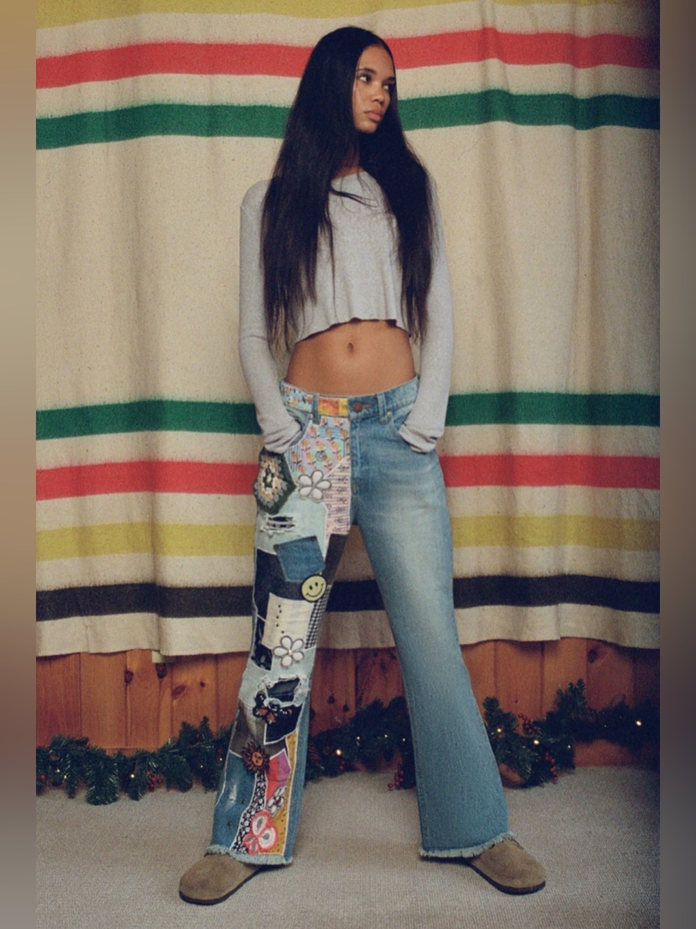 BDG | Urban Outfitters | High-Waisted Flare Jeans | Indigo Craft | 27